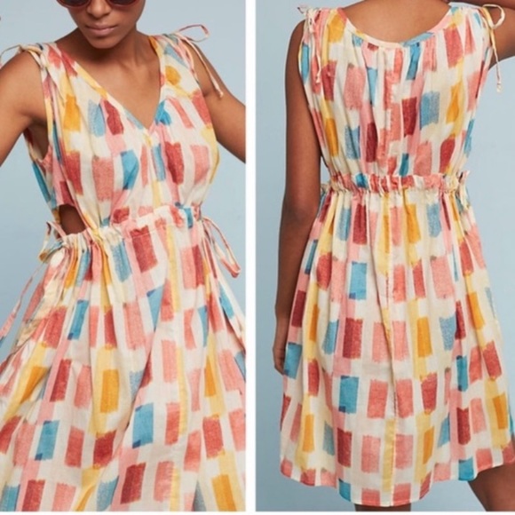 Anthropologie Dresses & Skirts - Anthropologie Lilka Painters Palette Cut Out Dress
